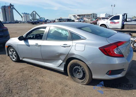 2018 Honda Civic Lx from USA, damaged, VIN 19XFC2F58JE020067